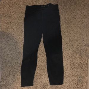 Velvet black pants